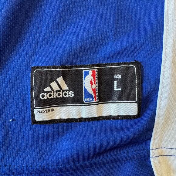 Golden State Warriors Adidas Jersey Kevin Durant #35 NBA Youth Large Blue 2016 - Picture 2 of 5